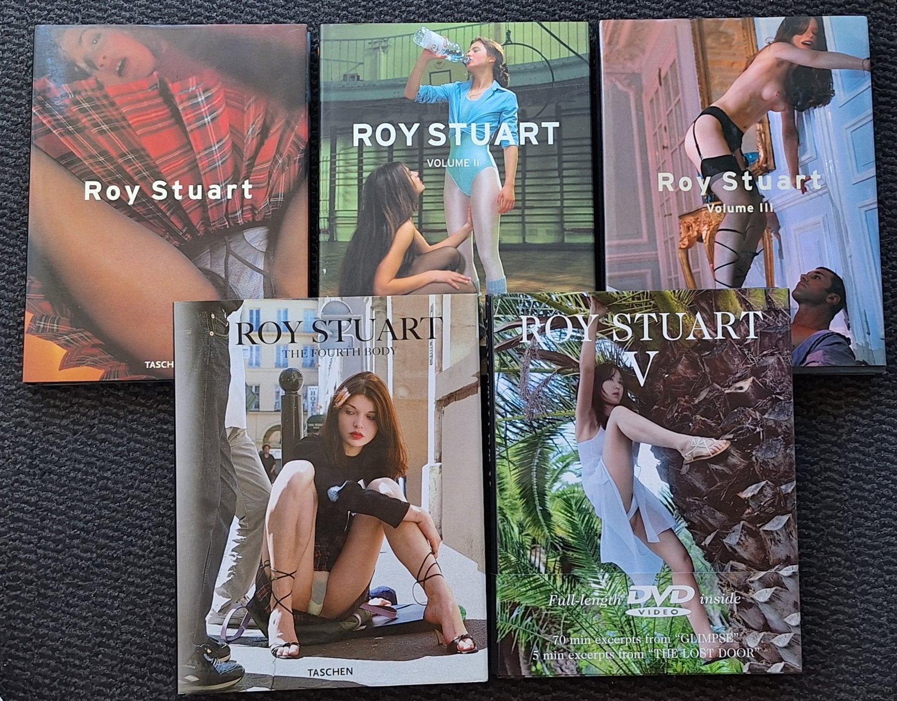 Roy Stuart - Lotto di libri, volume I / V