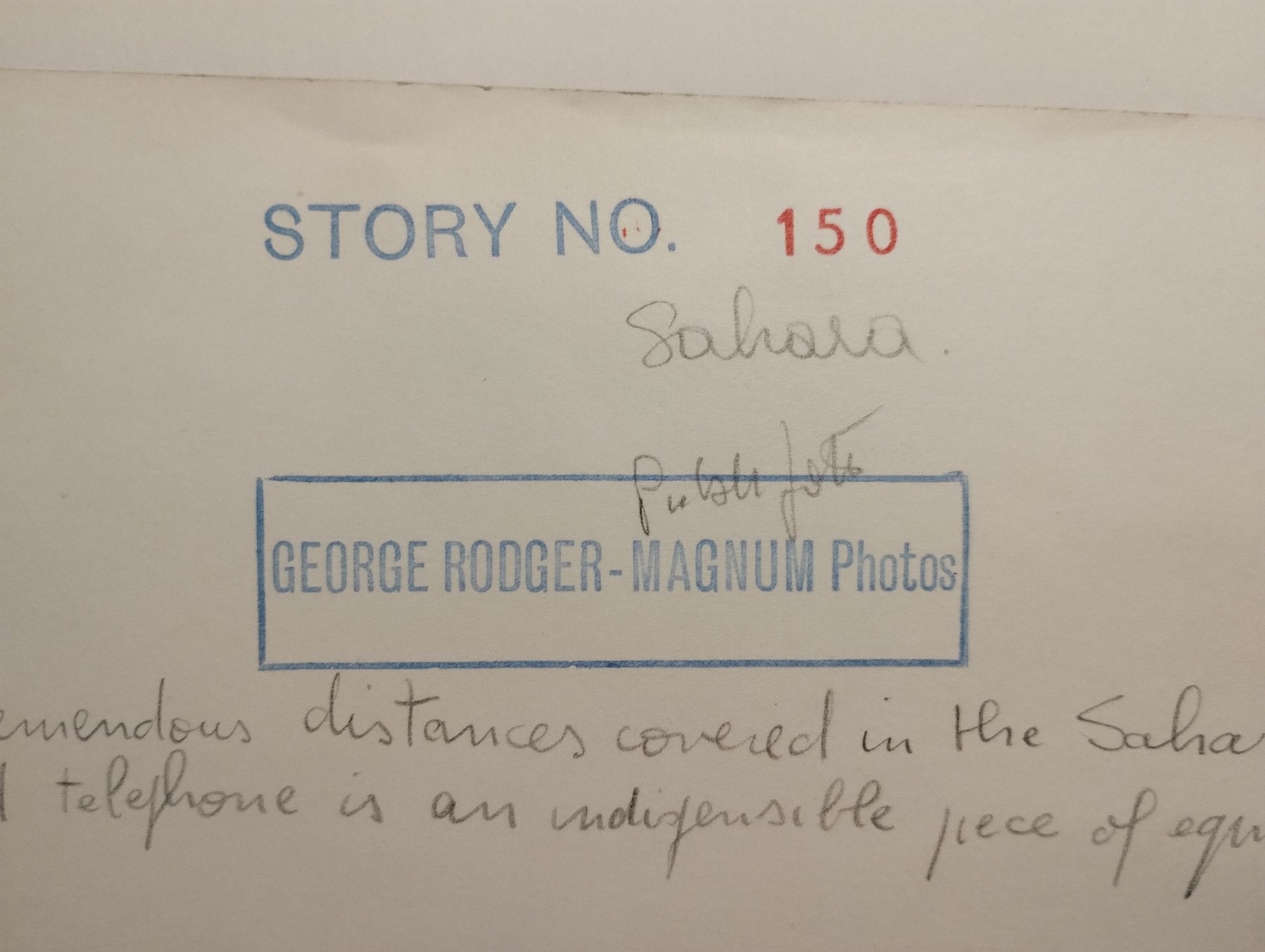 Sahara desert - George Rodger