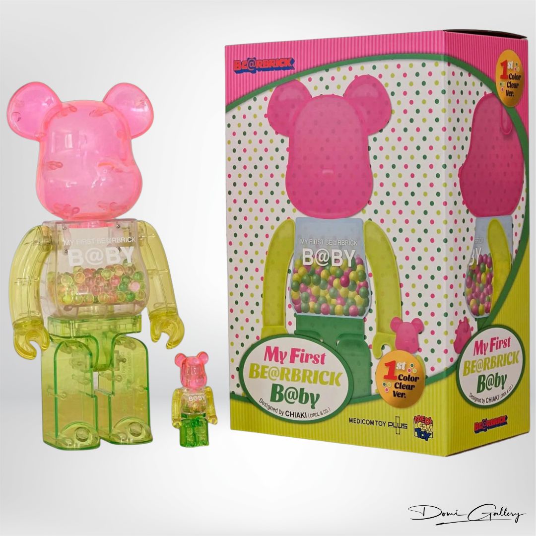 My first Be@rbrick Color Clear - Bearbrick