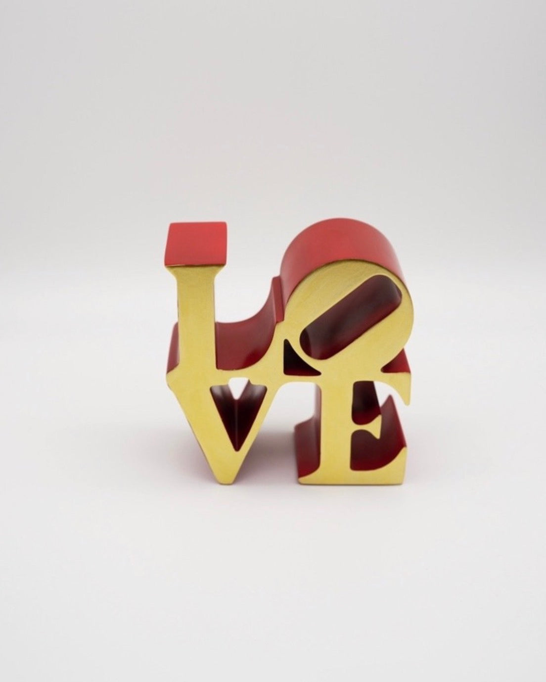 Classic Love (Red and Gold) - Robert Indiana