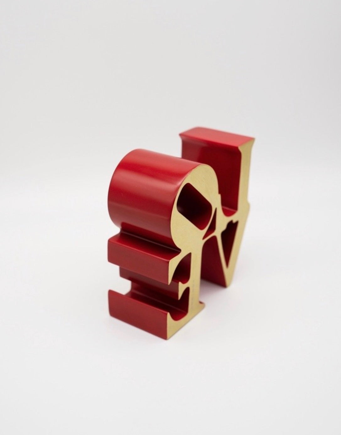 Classic Love (Red and Gold) - Robert Indiana