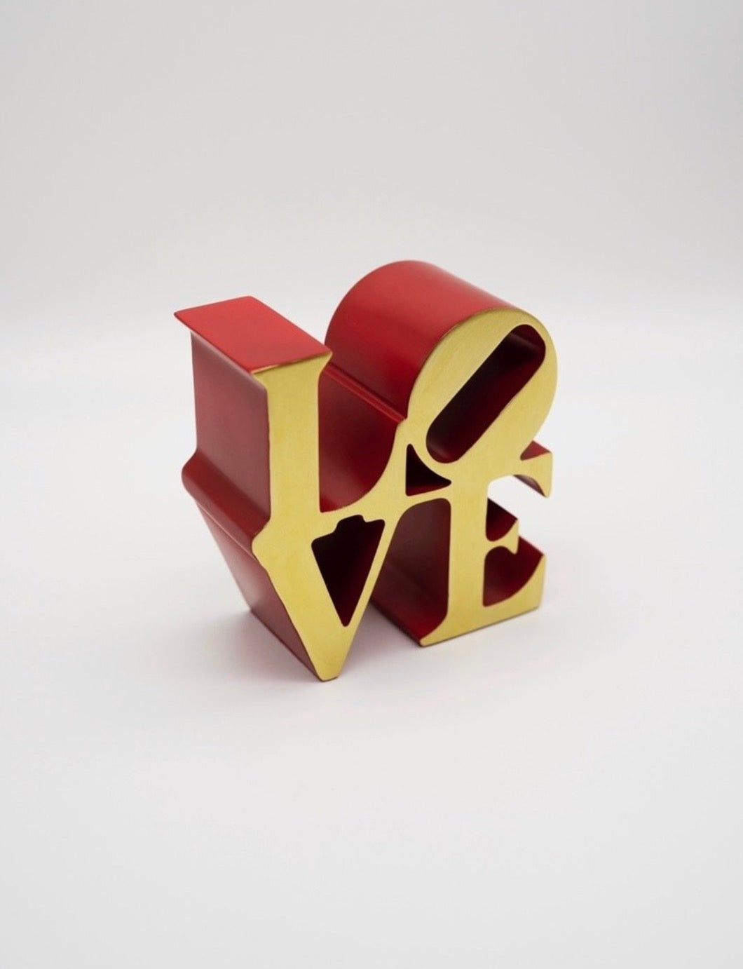 Classic Love (Red and Gold) - Robert Indiana