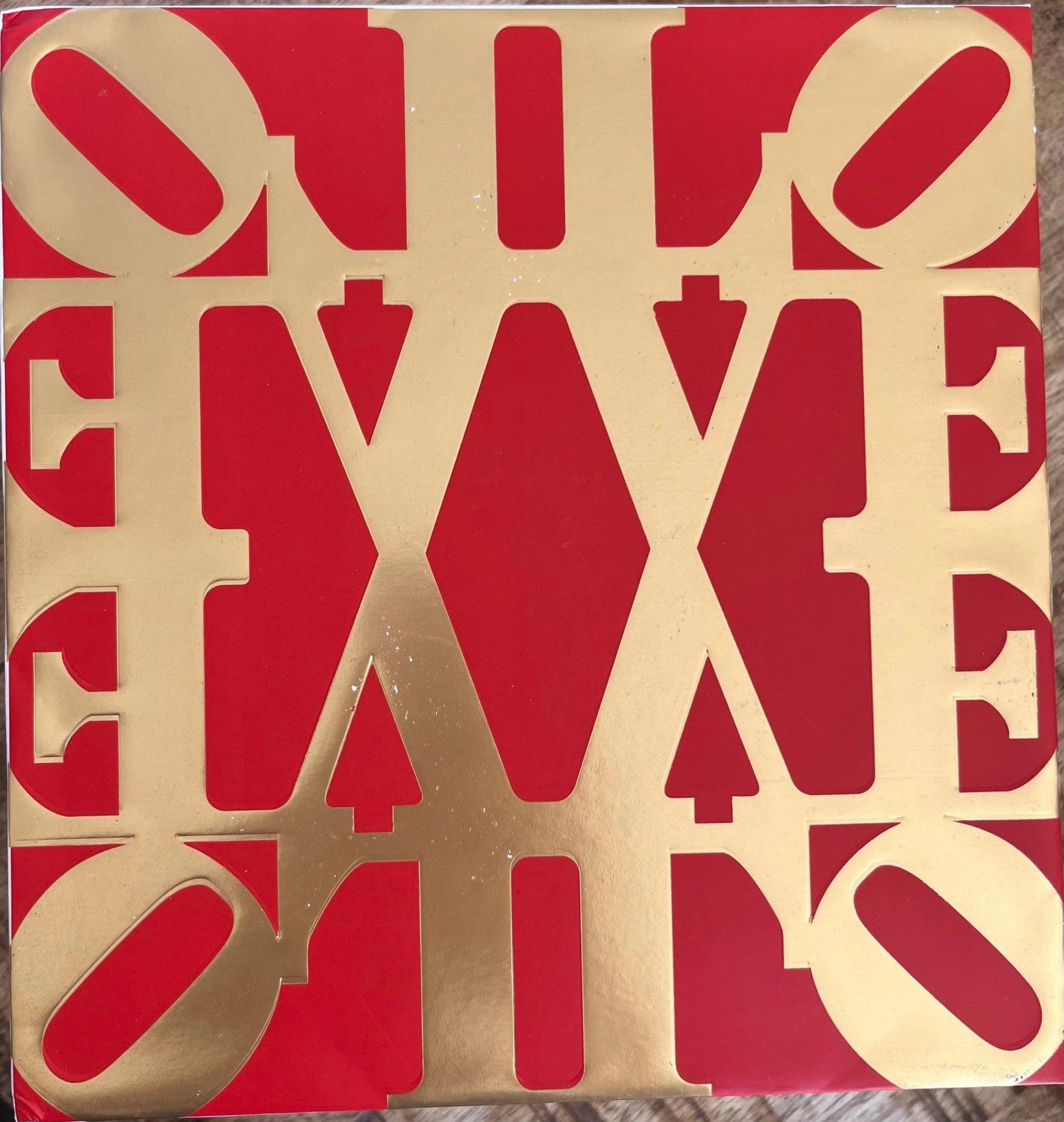 Classic Love (Red and Gold) - Robert Indiana