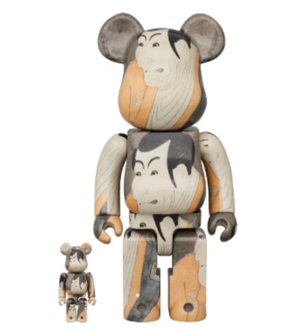 Medicom Toy Be@rbrick - Toshusai Sharaku Otani 400% & 100%