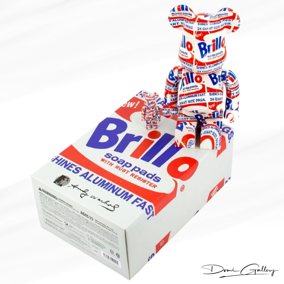 Andy Warhol, Brillo Box - Bearbrick