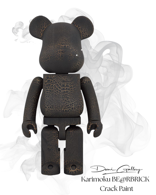 Karimoku Crack Paint - Bearbrick