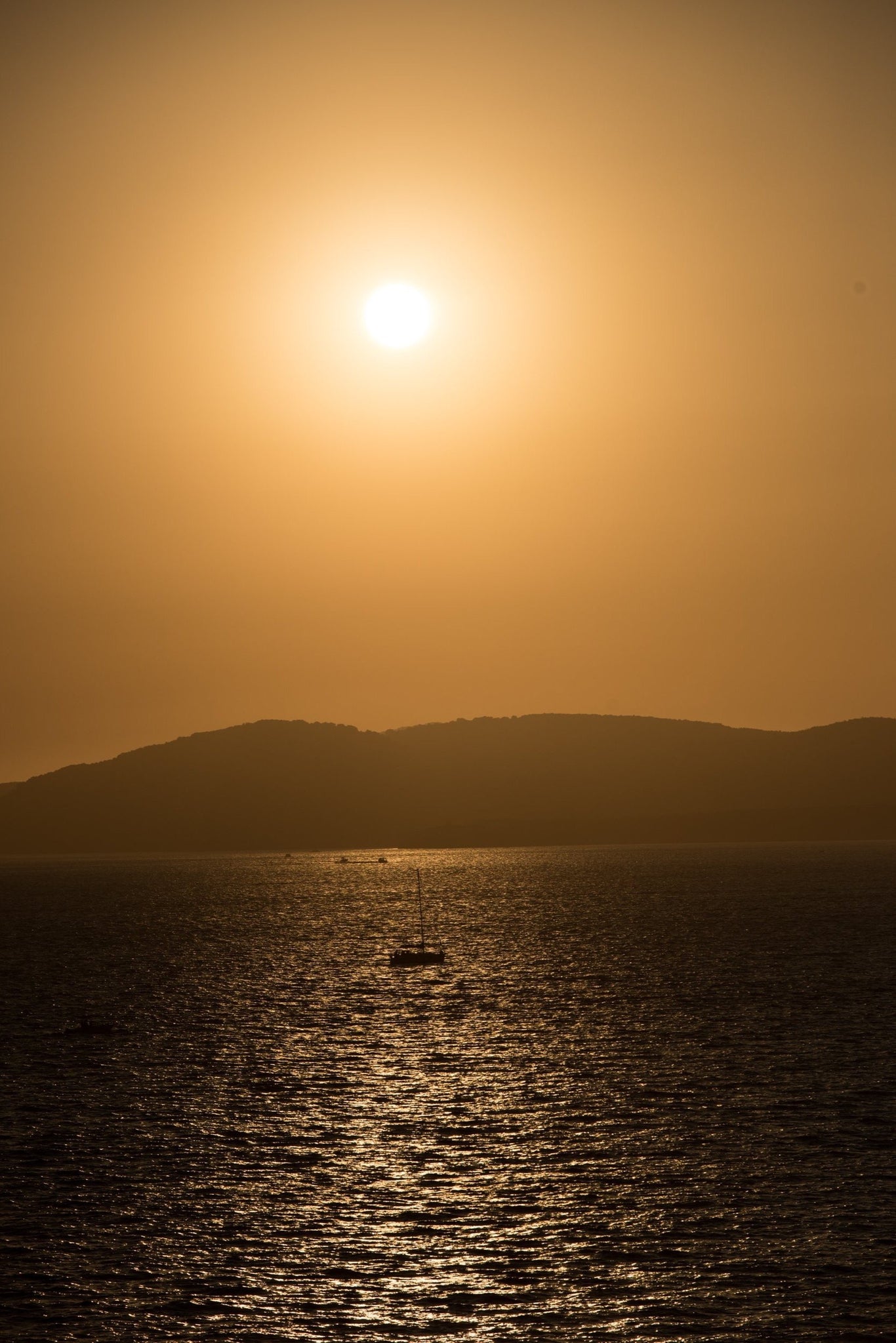 Tramonto nella baia di Alghero