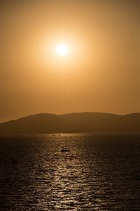 Tramonto nella baia di Alghero