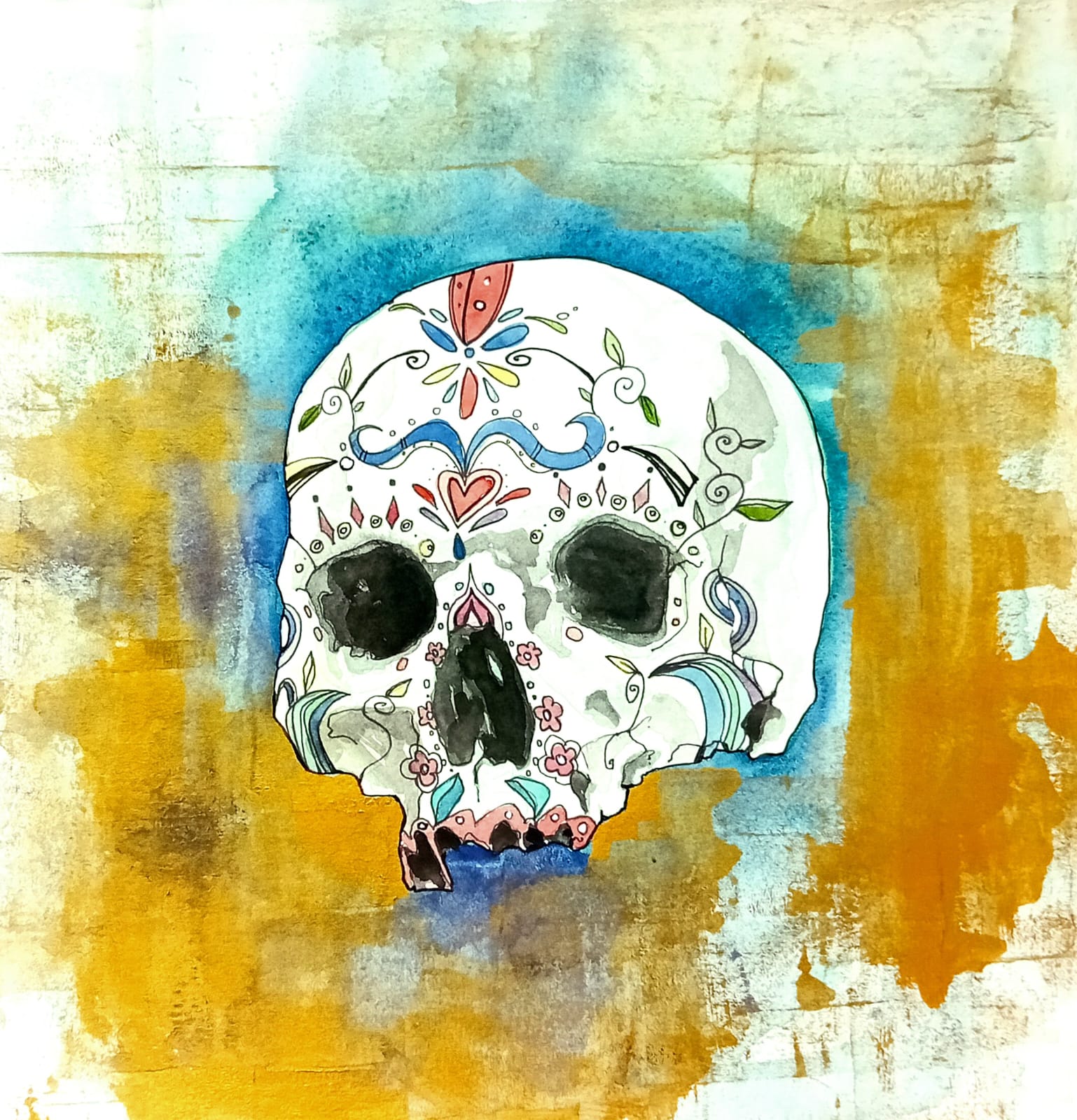 Mexican skull (III) - Mauro Molle