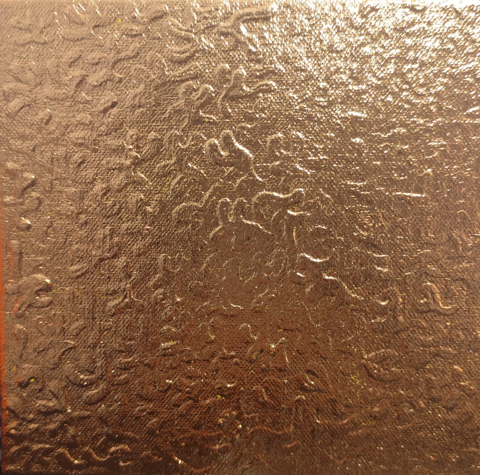 Galleggiamento su foglia di bronzo - Magà