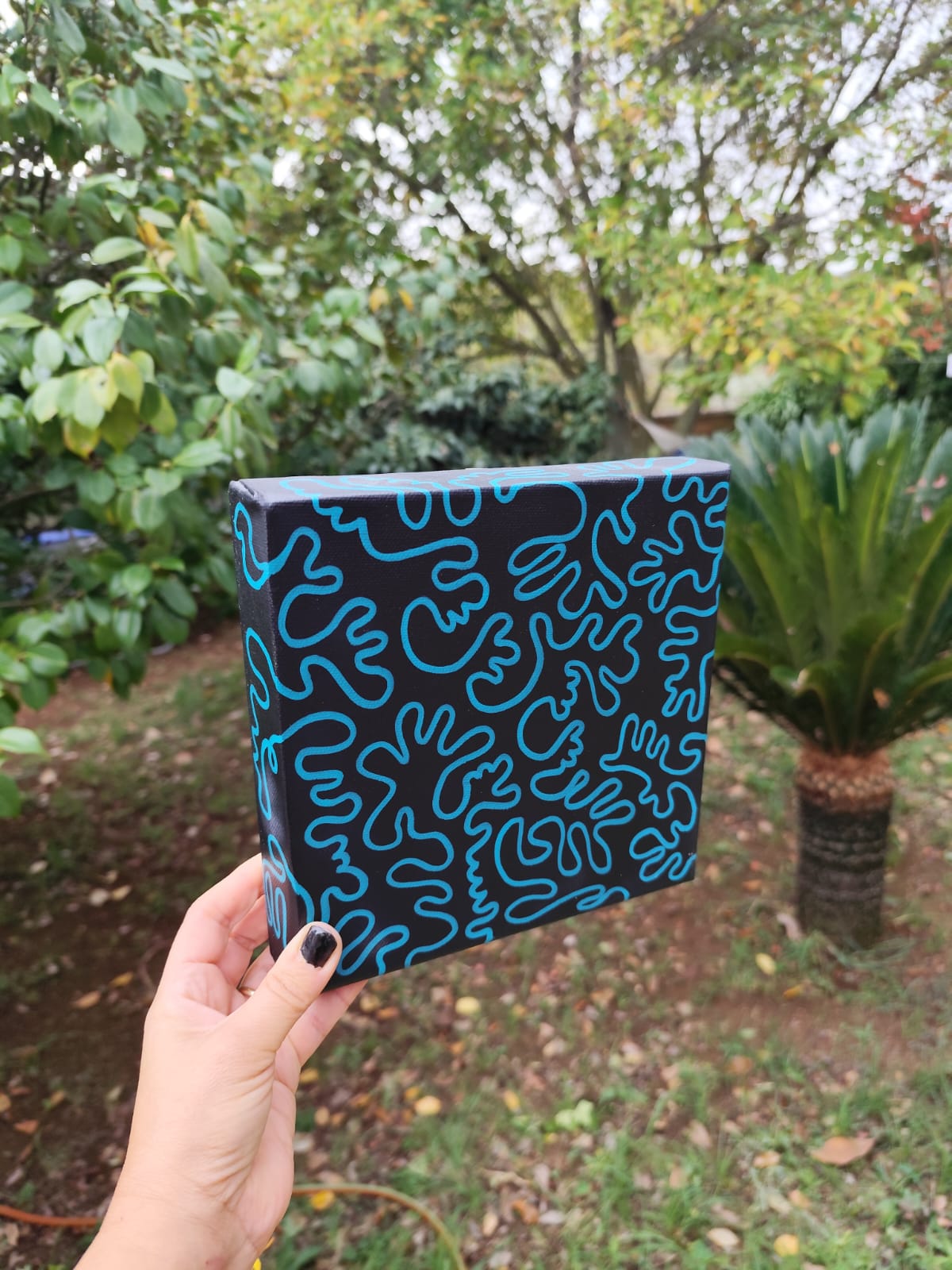 Doodle nero verde - Magà