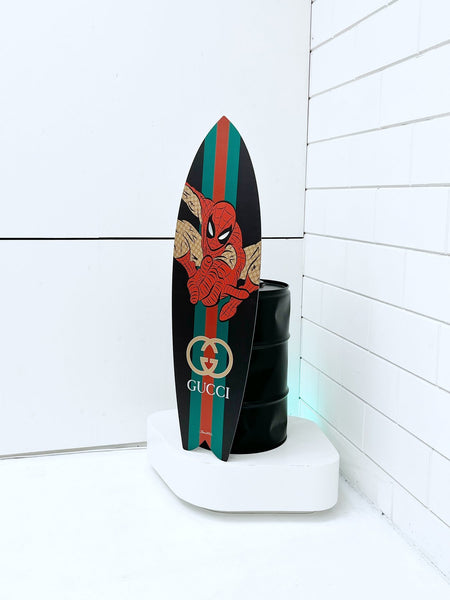 Gucci x Spiderman Surfboard