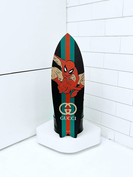 Gucci x Spiderman Surfboard