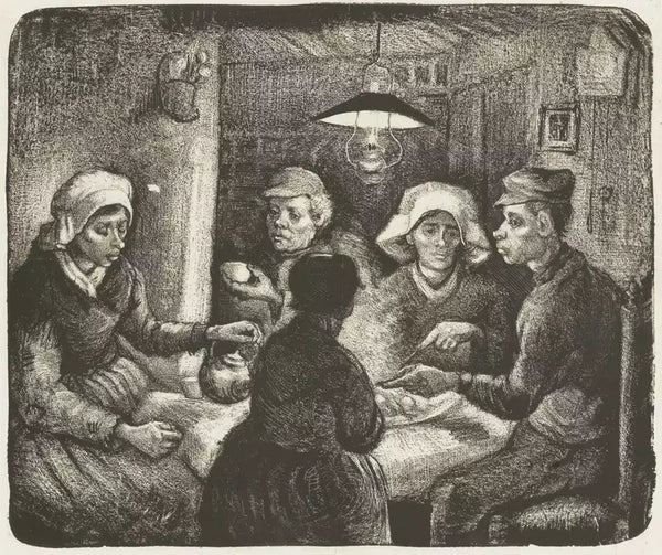 Bearbrick Van Gogh Museum "The Potato Eaters"