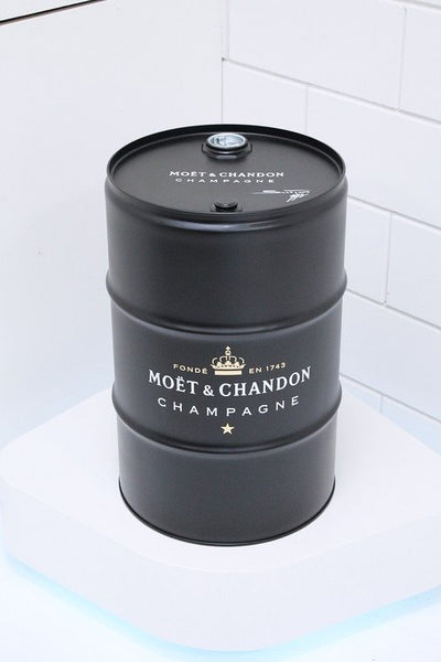 Moet & Chandon Barrel Metal Sculpture