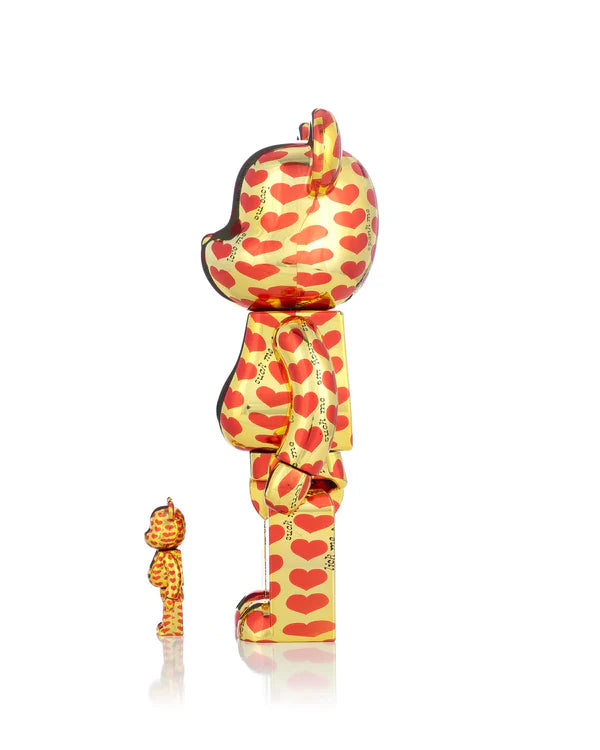 Amplifier gold heart -  Bearbrick