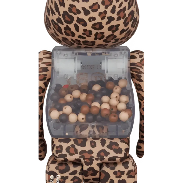 My First Be@rbrick “Baby Leopard” 400% & 100% - Bearbrick