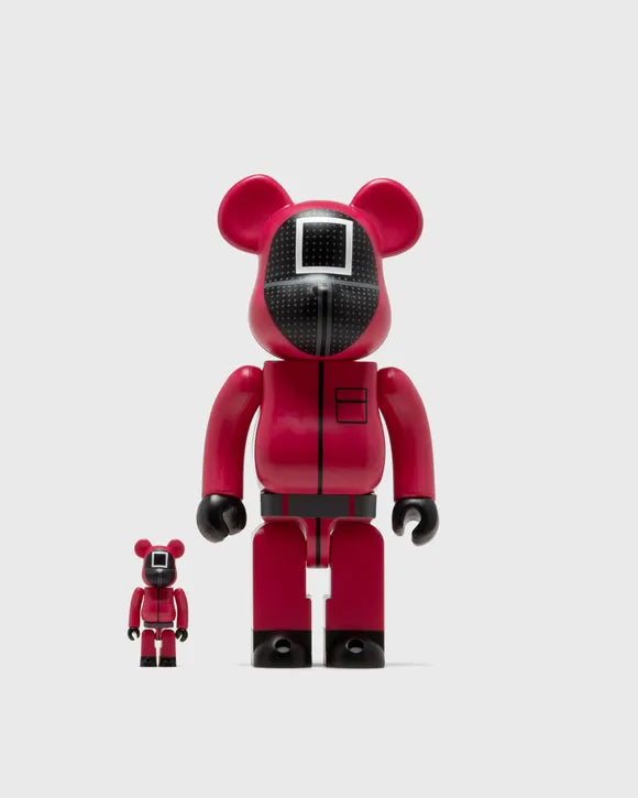 Medicom Toy Be@rbrick - Squid Game Manager 400% & 100%