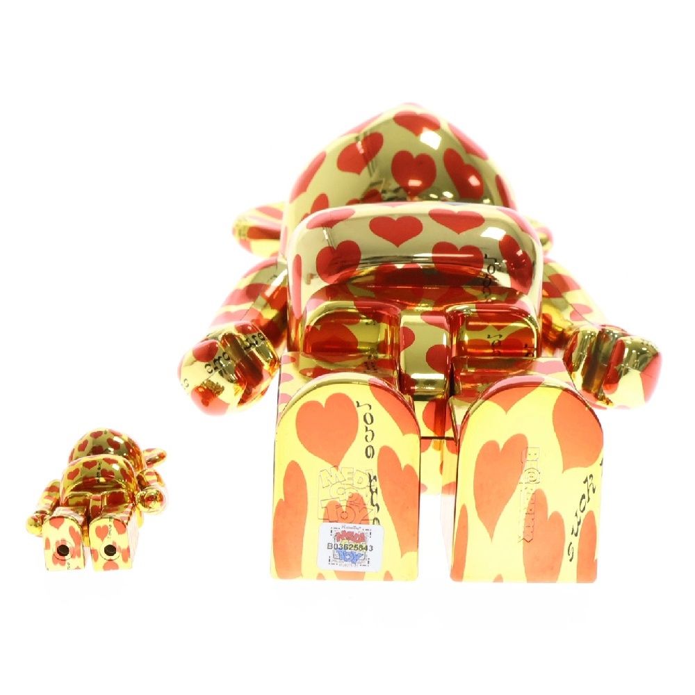 Amplifier gold heart -  Bearbrick